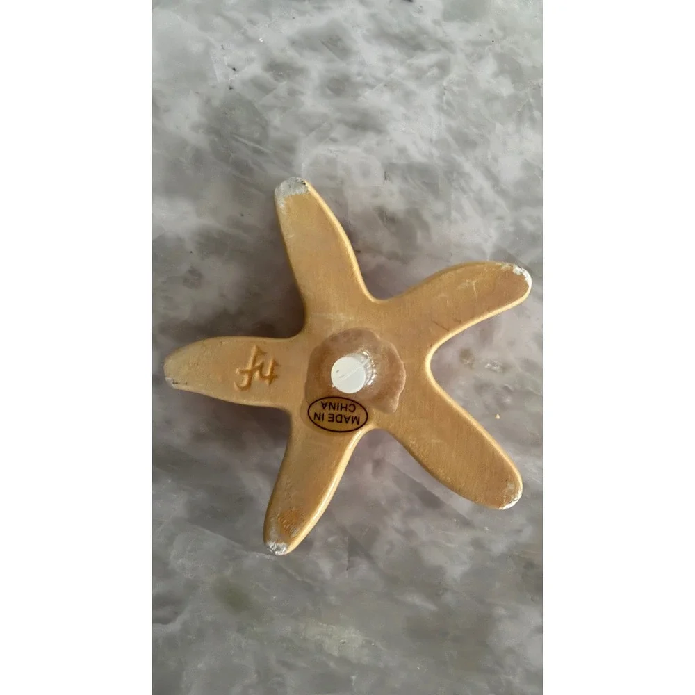 Nora Fleming Starfish Mini Charm A866 Red Ceramic Coastal Nautical Decor Insert
